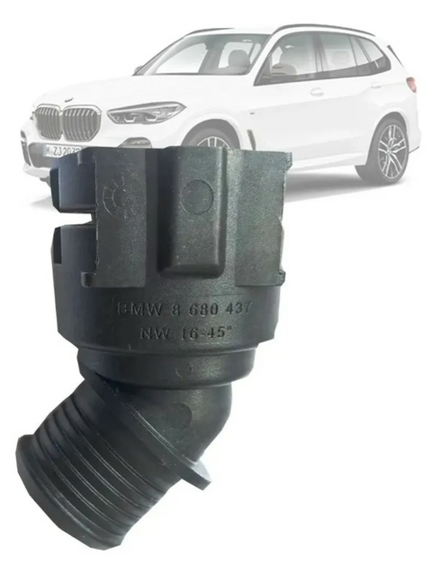 FLANGE CONEXAO MANGUEIRA do RADAIDOR BMW X5 X6 3.0 2007 a 2013; - comprar online