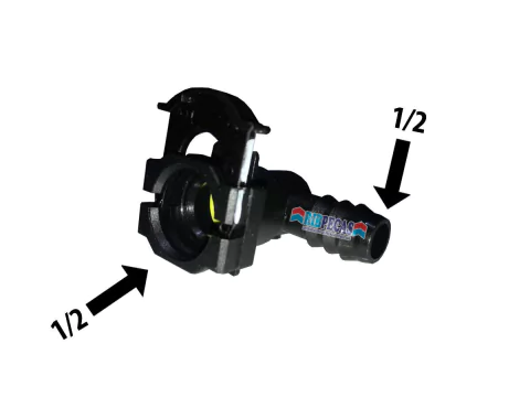 Conector Rapido De Combustivel Quick 90A 1/2 12,5Mm