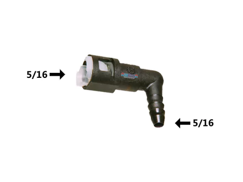 Conector Engate Rapido combustivel Quick 90A 5/16