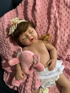 Imagem do BEBÊ REBORN MENINA SÓLIDA REALISTA