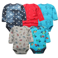 kit 5 body 100% algodão 3 meses á 24 meses - Tatuka