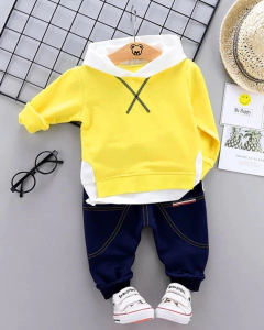 Conjunto casual menino 2 peças Charmoso