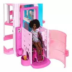 Casa Barbie Mega Mansão Com Elevador Casa Dos Sonhos - Tatuka