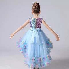 Vestido de festa princesa sem manga - Tatuka