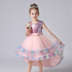 Vestido de festa princesa sem manga na internet