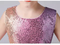 Vestido de festa princesa sem manga