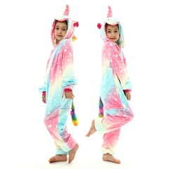 Macacão pijama animalzinho 4 á 12 anos - comprar online