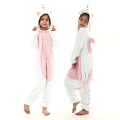 Macacão pijama animalzinho 4 á 12 anos - loja online