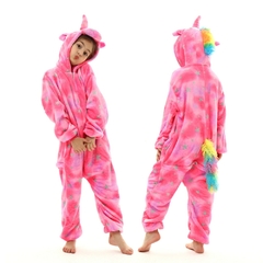 Macacão pijama animalzinho 4 á 12 anos - Tatuka