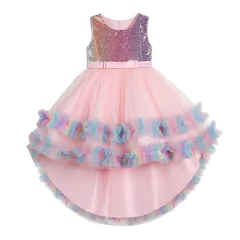 Vestido de festa princesa sem manga - loja online