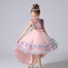 Vestido de festa princesa sem manga na internet