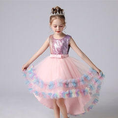 Vestido de festa princesa sem manga na internet