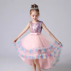 Vestido de festa princesa sem manga na internet