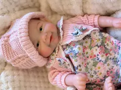 BEBÊ DE SILICONE SÓLIDO 33 CM - loja online
