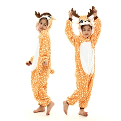 Macacão pijama animalzinho 4 á 12 anos - comprar online