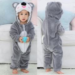 Macacão bebê de 0 á 4 anos animal zoológico - comprar online