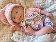 BEBÊ DE SILICONE SÓLIDO 33 CM na internet