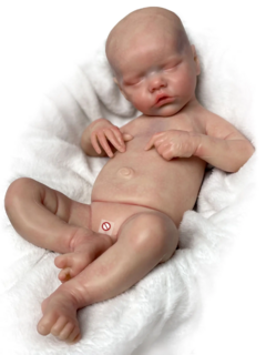 Bebê sólido 45 cm original menina na internet