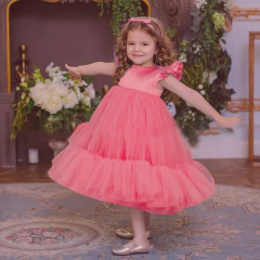 Vestido festa menina Princesa - comprar online