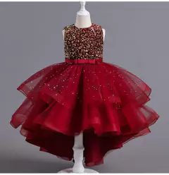 VESTIDO DE PRINCESA FESTA COM BRILHO - comprar online