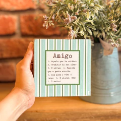 Box Amigo Significado 15x15