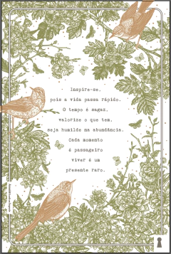 Box Inspire-se vertical 50x75