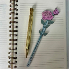Marcador de Pagina Sorriso da Natureza Rosa