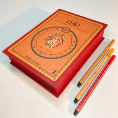 Caixa Livro P Leao signos - Amanhã Te Conto um Segredo