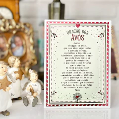 Box Oracao dos avos 15x20