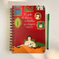 Caderneta G Amelie detalhes 15,2X 21,8 - 80Fls Com Pauta