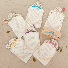 Placa de Mesa Lindos Salmos - 12 Faces - comprar online