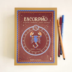 Caixa Livro P Escorpiao signos