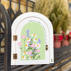 Porta Chaves portinha Lembrete jardim