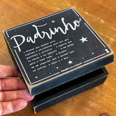 Caixinha Padrinho 13X13 - 6mm - comprar online