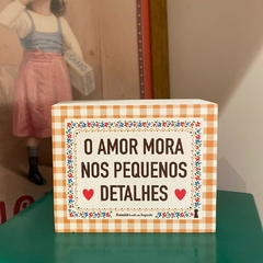 Box O Amor Mora 8X10