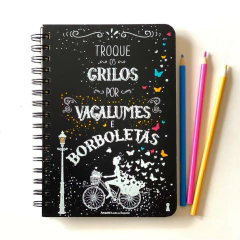 Caderneta G Troque os Grilos 15,2 X 21,8 80Fls Pautadas