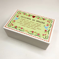 Caixinha de Oracao Deus Cuidar 12,5x8x4,5 - comprar online
