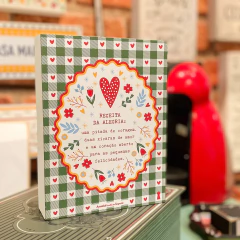 Box Receita da alegria 15x20 na internet