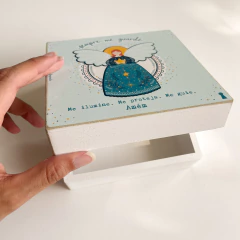 Caixinha Sempre me guarde 13X13 - 6mm - comprar online