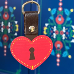 Chaveiro Especial Siga seu coração - comprar online