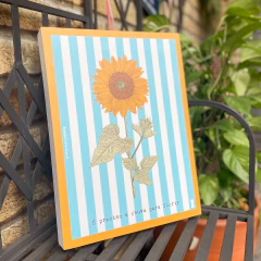 Box Flor E preciso a chuva 30x40