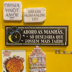 Ima Retangular Adoro as manhas 5x15,5