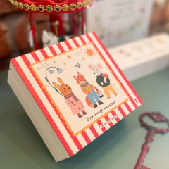 Caixinha da Infancia meu mundo encantado 13x13 - 6mm - Amanhã Te Conto um Segredo