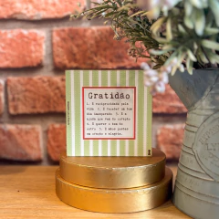 Box Gratidao Significado 12x12