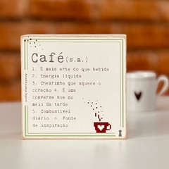 Box Cafe significado 12x12