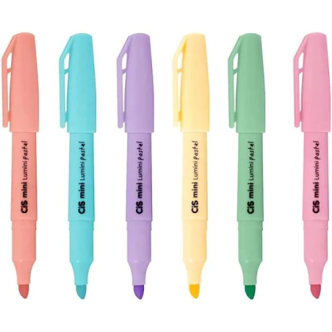 Marca texto Mini Lumini Pastel - Cis