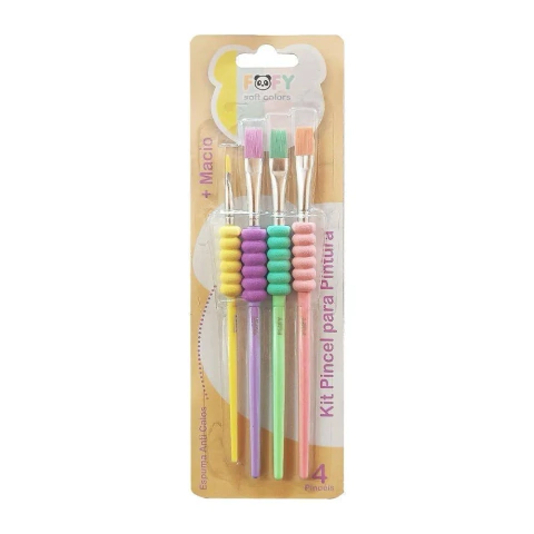 Kit Pincel para Pintura - Fofy