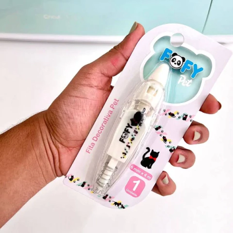 Fita decorativa retrátil Pets - Fofy