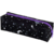 Estojo estampado preto e roxo