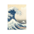 Caderneta Historia da Arte - A Grande Onda - Hokusai 40 Folhas Marfim